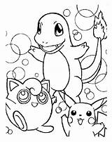 Pikachu Coloring Pages Pokemon Charmander Printable Ash Legendary Cute Friends Kids Homies Colouring Colts Print Evolution Sheets Color Book Getcolorings sketch template