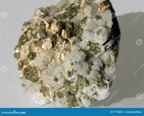 conglomerate rock  crystals stock images image