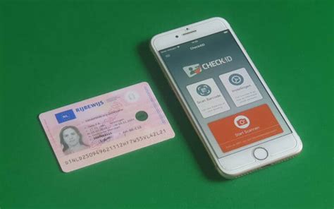nederlands rijbewijs scannen met een iphone scanidnl
