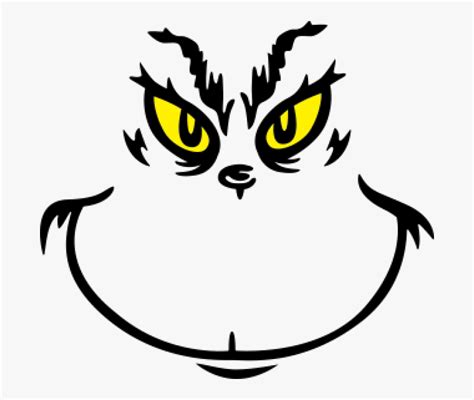 grinch face grinch face svg  transparent clipart clipartkey