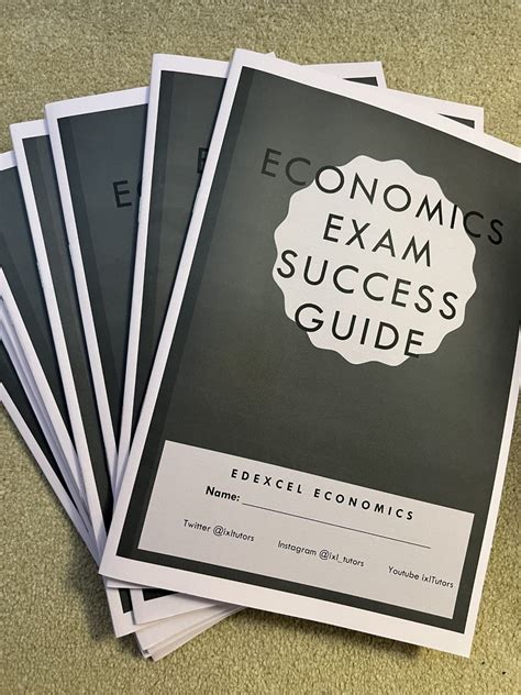 edexcel  level economics revision guide printed ixl tutors