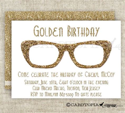 Hipster Birthday Party Invitations For Adult Woman Or Girl