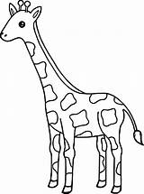 Giraffe Coloring Pages Giraffes Tall Print Drawing Easy Baby Printable Kids Cute Color Sheets Animal Face Find Getdrawings Wecoloringpage Getcolorings sketch template