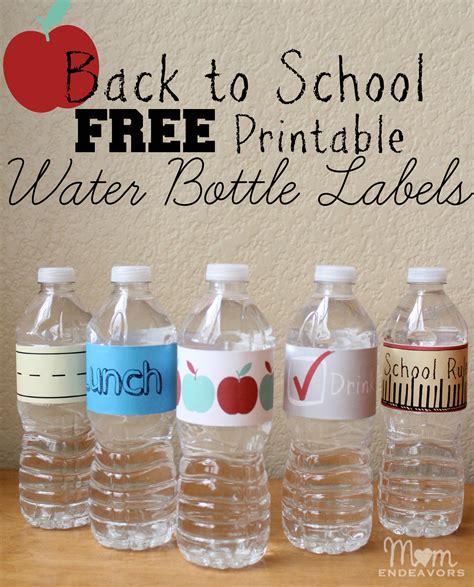 water bottle labels printable printable world holiday