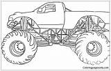 Monster Jam Pages Truck Coloring Transport Color Print sketch template