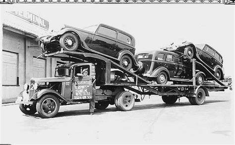 vintage shots from days gone by gmc trucks diesel trucks car carrier