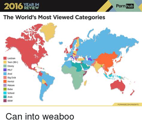 2016 year in review the world s most viewed categories