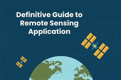 definitive guide  remote sensing application