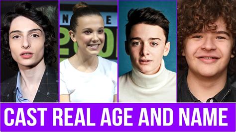 stranger things characters names stranger things cast real age and