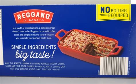 lasagna  aldi reggano oven ready lasagna noodles aldi reviewer