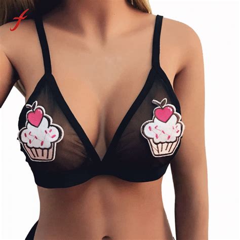Camis Feitong Sexy Crop Tops Women Embroidery Bralette Bustier Camisa