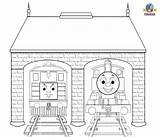 Thomas Coloring Pages Train Kids Printable Engine Toby Friends Tank Fun Tram Boys Cars Print Childrens Railway Steam Katieyunholmes Spring sketch template