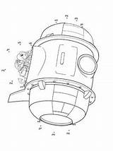 Spaceship Kazoops Kleurplaten Malvorlage Stemmen Erstellen sketch template
