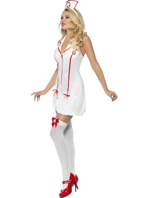 adult sexy nurses costume 28064 fancy dress ball