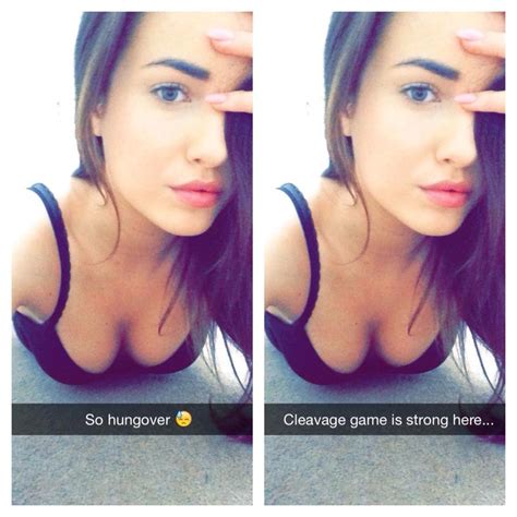cleavage game strong what girls mean on snapchat popsugar tech photo 4