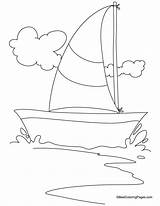Yacht Coloring Pages Sailing Clipart Kids Bestcoloringpages Sheets Printable Color Drawing Library Popular Sketch sketch template