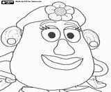 Papa Cara Toy Story Señora Colorear Sr La Patata Para Señor Potato Del Esposa Dibujos Pintar Caras Es Heads Mr sketch template