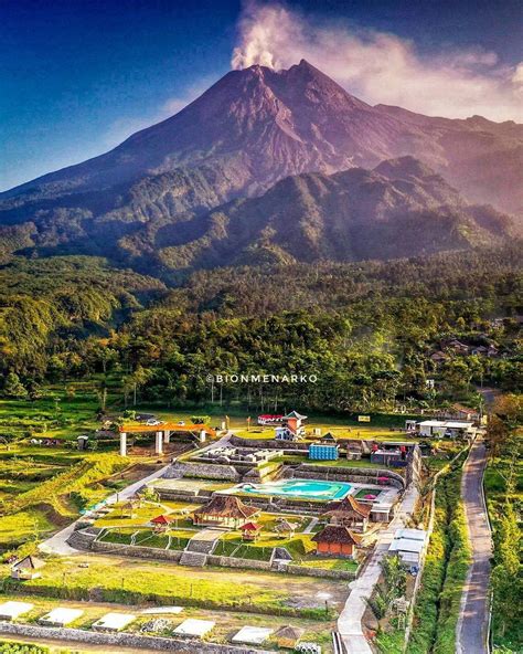 teras merapi   menikmati keindahan gunung merapi  kota
