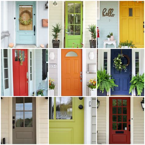 front door paint color ideas home stories