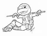 Coloring Tmnt Donatello Ninja Pages Donnie Superheroes Sheet Turtles Colouring Stencils Stenciling Ink Artwork sketch template