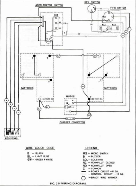 ezgo  wiring diagram
