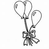 Balloon Coloring Drawing Balloons Colouring Pages Bunch Cute Drawings Printable Sheets Clipartmag Air Clipart Designs Clip Getdrawings 4kb 1654 sketch template
