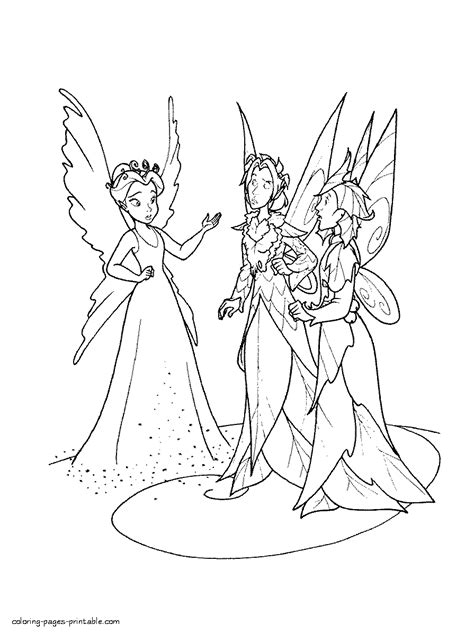 coloring pages fairy princess coloring pages printablecom