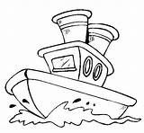 Coloring Boat Sea Colorear Barco Para Pages Coloringcrew Choose Board Drawings sketch template
