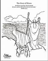 Moses Parting Exodus Reframemedia Kidscorner Crossing Bibel Testament Geschichten Superbook Snake sketch template