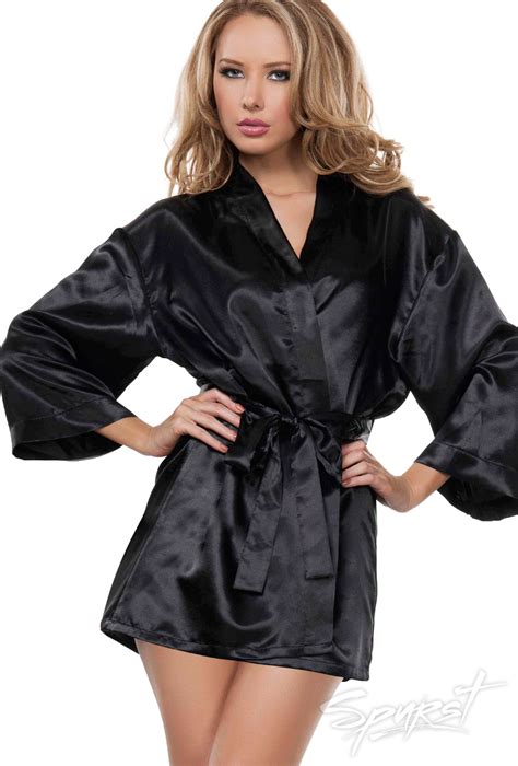 tiffany toth kimono fashion short robe clothes