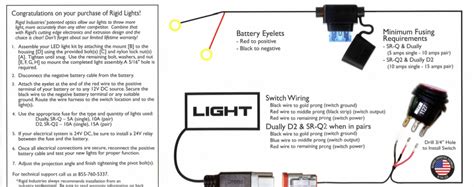 rigid industries light switch install shelly lighting