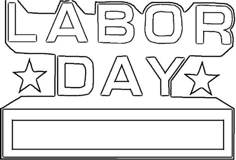 labor day coloring page coloring book  coloring pages