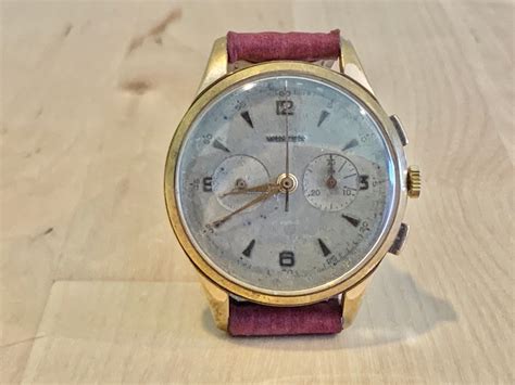 lemania wintex  cal lemania  vintage chronograph