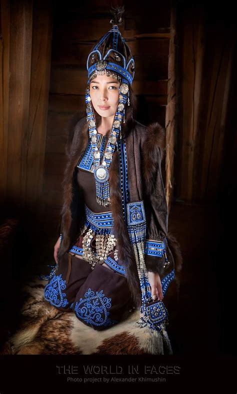 Young Indigenous Woman From Sakha Yakutia Republic Siberia ️ Showing
