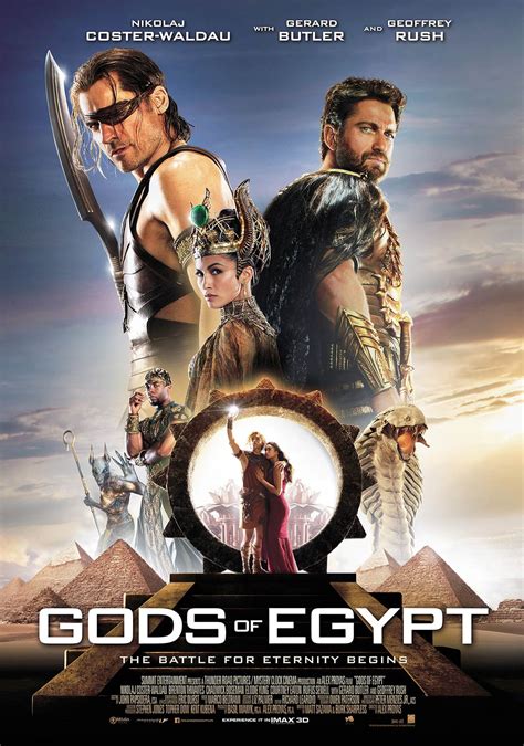 gods  egypt  poster  trailer addict