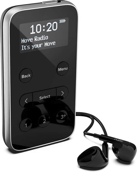 pure uk move  rechargeable personal pocket fmdabdab digital radio portable dab radio