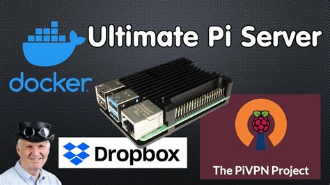 raspberry pi server based  docker  vpn dropbox backup influx grafana