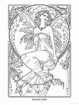 Fairies Doverpublications sketch template