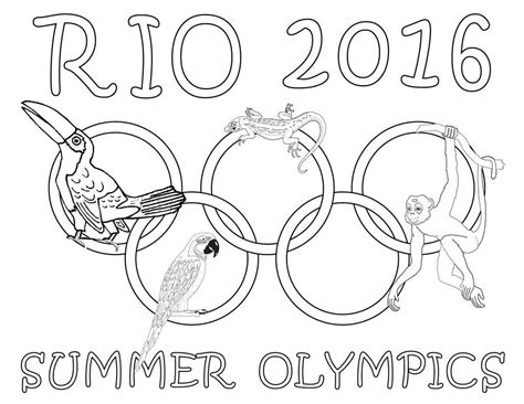olympic coloring pages  getcoloringscom  printable