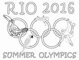 Coloring Pages Olympic Printable Getcolorings sketch template