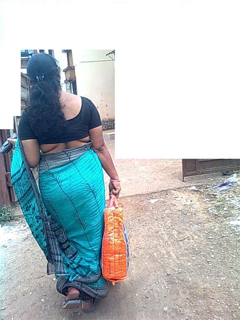 maxdesi photos my aunty got hot round silky saree ass