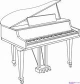Piano Harpsichord Getdrawings Drawing sketch template
