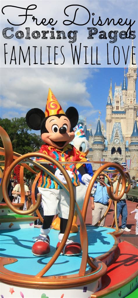 disney world parks coloring pages disney coloring pages simply today