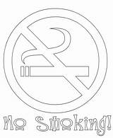 Smoke Anti sketch template