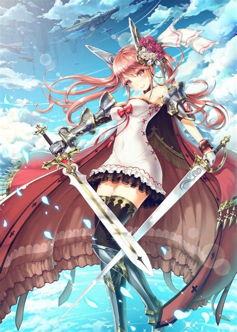 35 Best Anime Girl With Sword Images On Pinterest