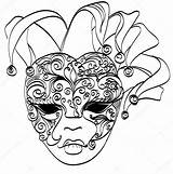 Carnaval Venetian Maszk Carnevale Sablon Venice Masquerade Masker Masken Venedig Mascaras Venezianische Italien Decoplage Karneval Veneciana Venetiaans Venecia Karnevalsmasken Maschera sketch template