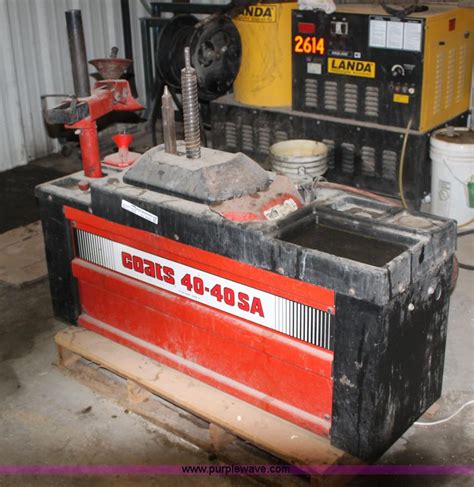 coats  sa center post tire machine  reserve auction  wednesday october