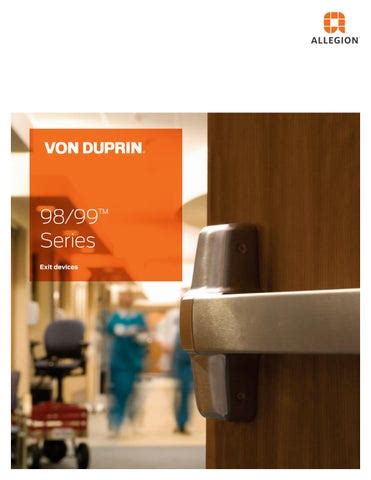 von duprin  series catalog  horner millwork issuu