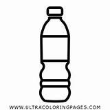 Garrafa Colorir Flasche Wasserflasche Ultracoloringpages sketch template