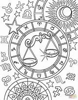 Libra Sternzeichen Waage Malvorlagen Astrology Bilancia Horoscope Supercoloring Druckbare Gemini Tierkreiszeichen Zodiaco Tarot Escorpio Turmakbanyoseramik Capricorn sketch template